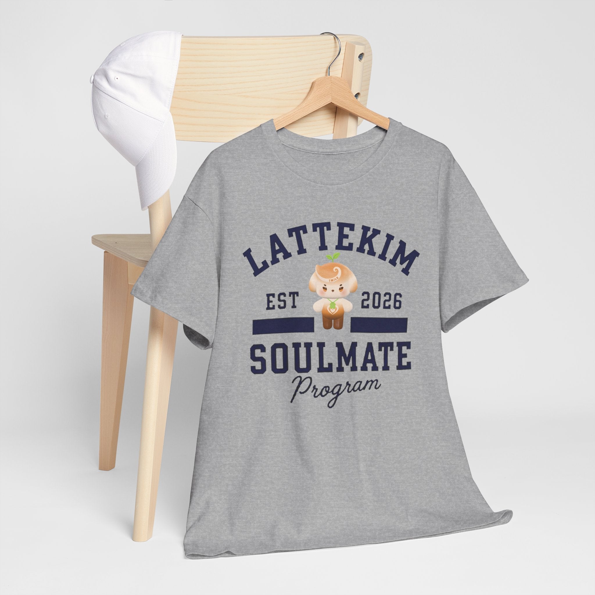 LatteKim Soulmate Program Varsity T-Shirt
