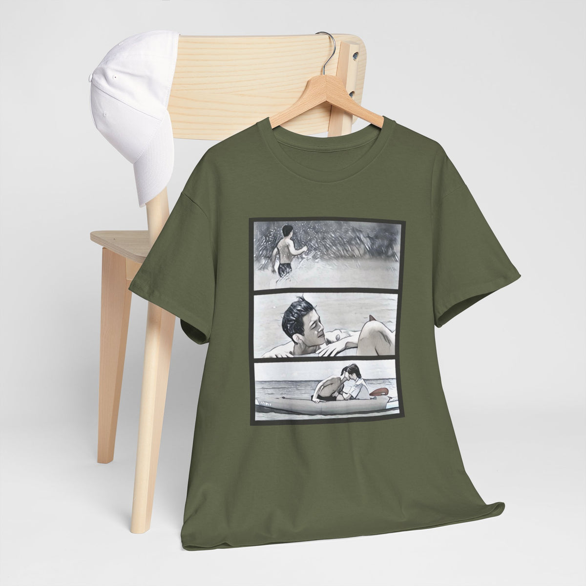 Me and Thee Scene T-Shirt – Thee & Peach (PondPhuwin)