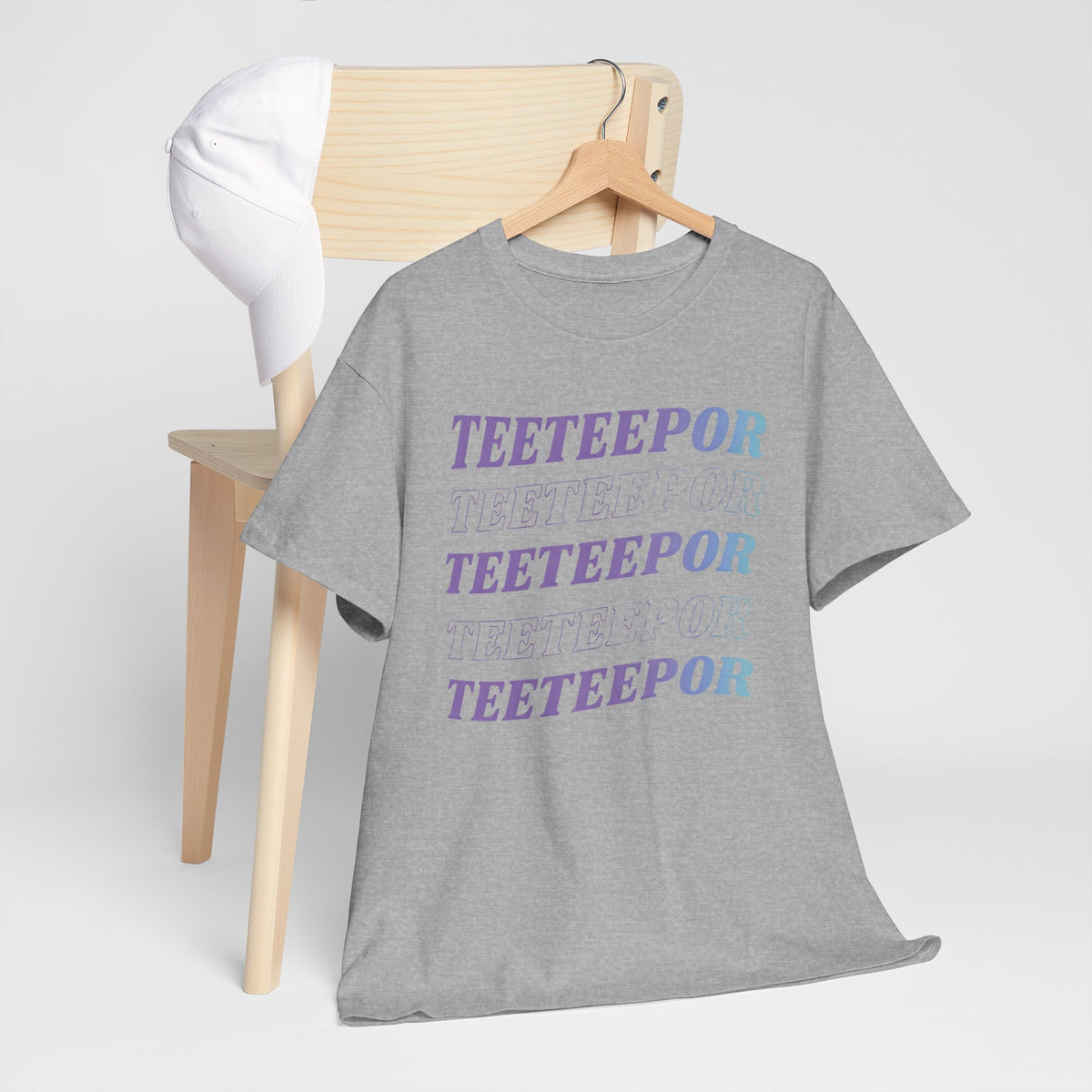 TeeteePor retro gradient t-shirt — Thai BL Duang With You fan merch, Domundi ship tee