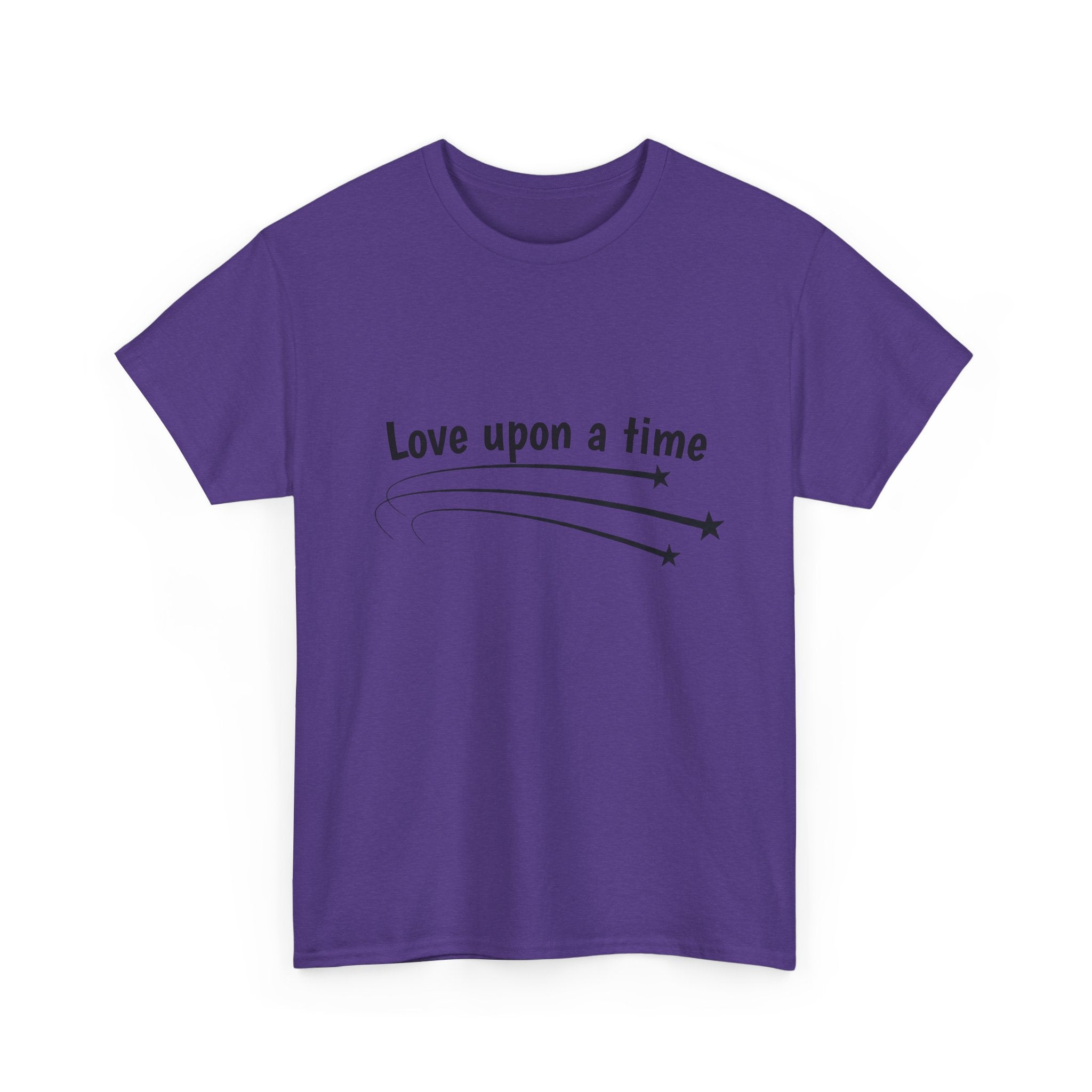 Love Upon a Time Shooting Stars t-shirt in lilac — Thai BL NetJJ and LatteKim series fan merch