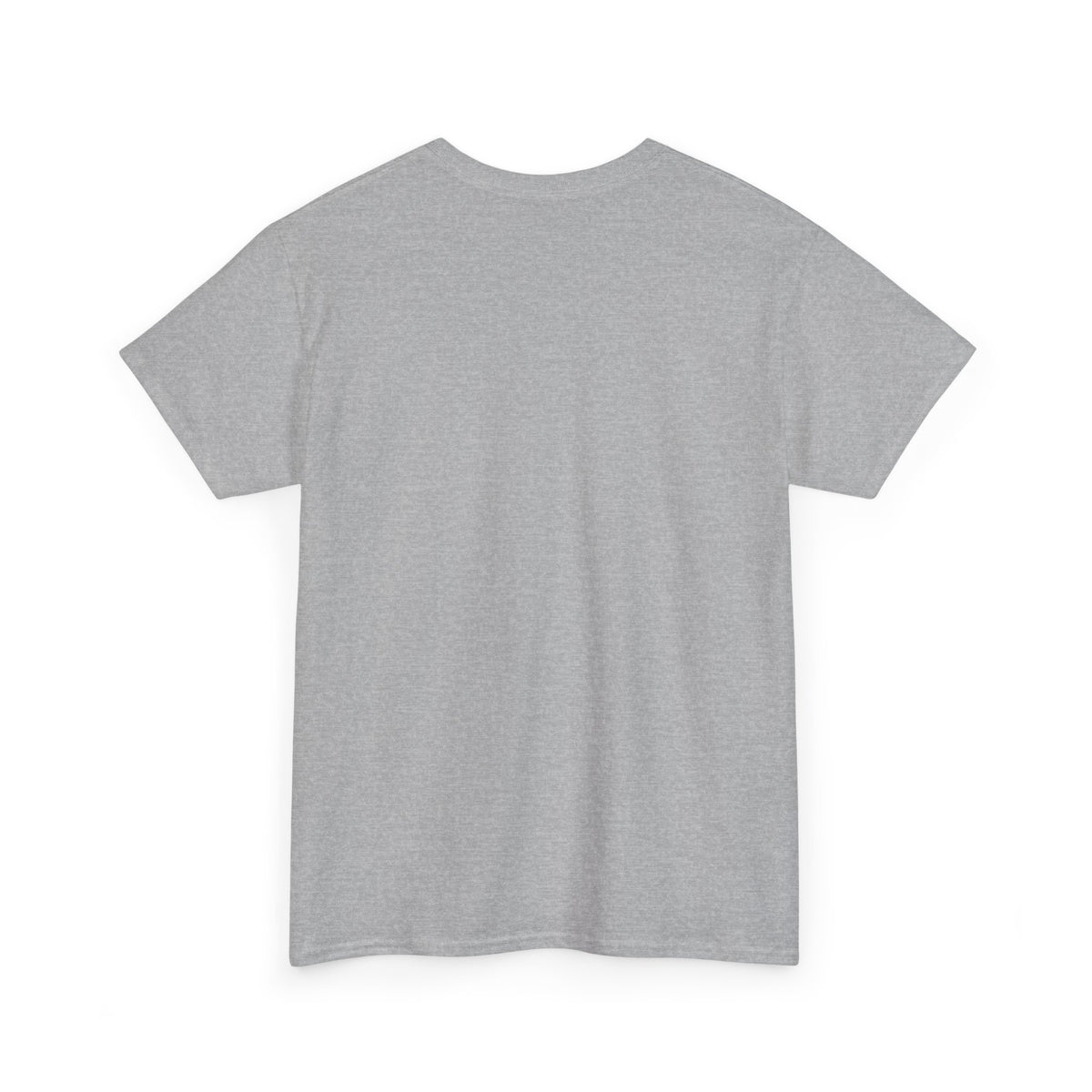 Sport Grey colour option – blank front of the Duang With You TeeteePor unisex cotton tee