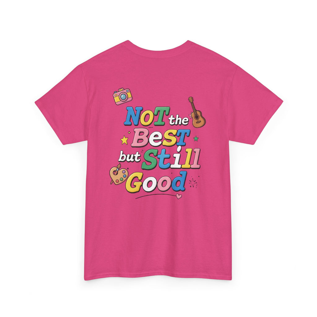 Heliconia pink Duang With You t-shirt — Not the Best but Still Good back print, TeeteePor Thai BL fan merch