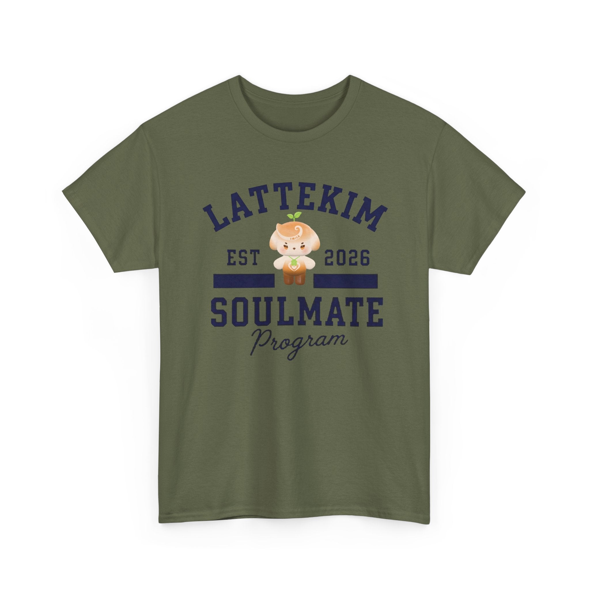 LatteKim Soulmate Program Varsity T-Shirt