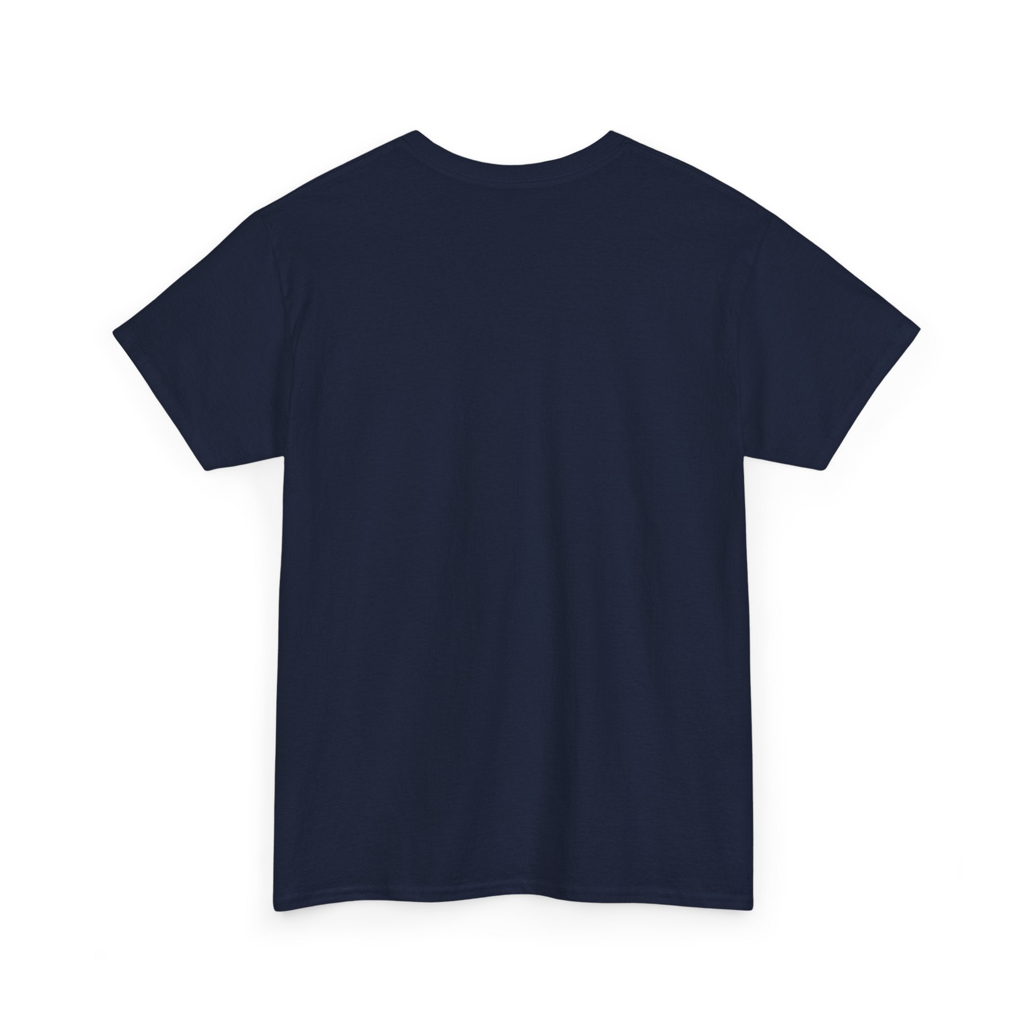 Navy TeeteePor sketch t-shirt styled flat with chinos and coffee — Duang With You Thai BL fan merch
