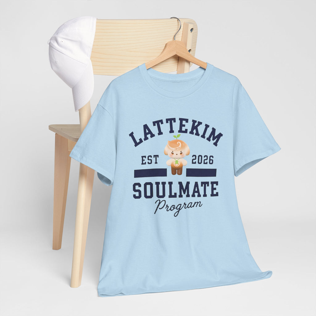 LatteKim Soulmate Program Varsity T-Shirt