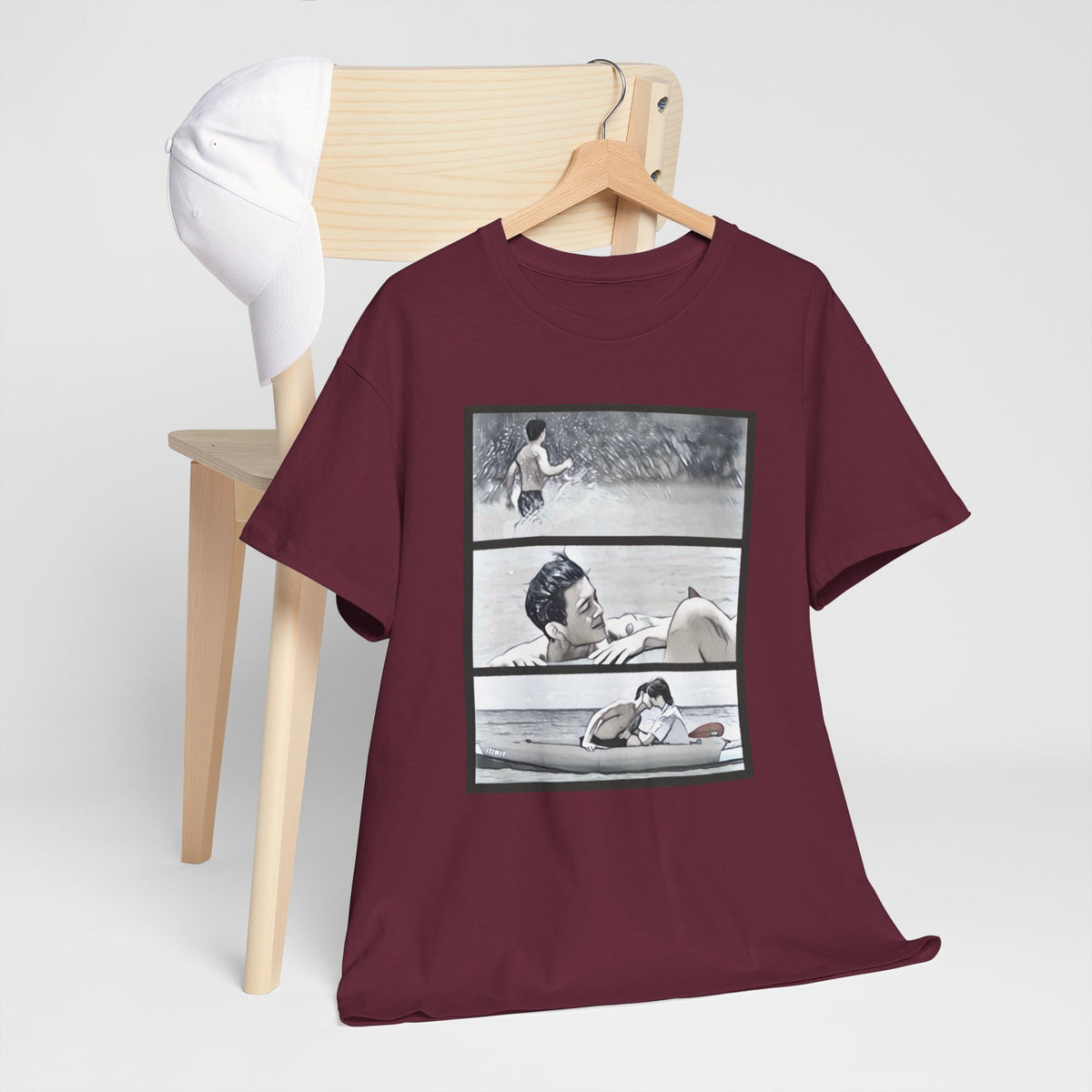 Me and Thee Scene T-Shirt – Thee & Peach (PondPhuwin)