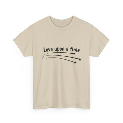 Love Upon a Time Shooting Stars t-shirt in sand — Thai BL NetJJ and LatteKim series fan merch