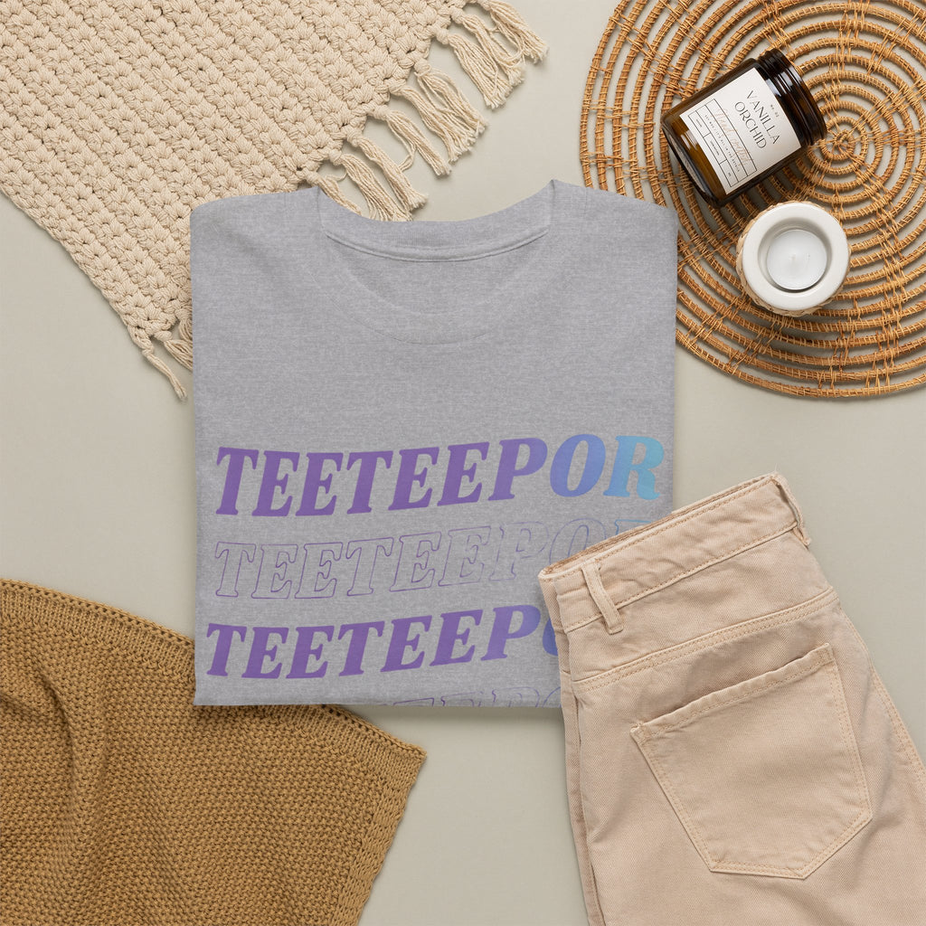 TeeteePor retro gradient t-shirt — Thai BL Duang With You fan merch, Domundi ship tee
