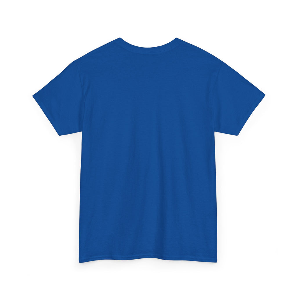 Royal colour option – blank front of the Duang With You TeeteePor unisex cotton tee