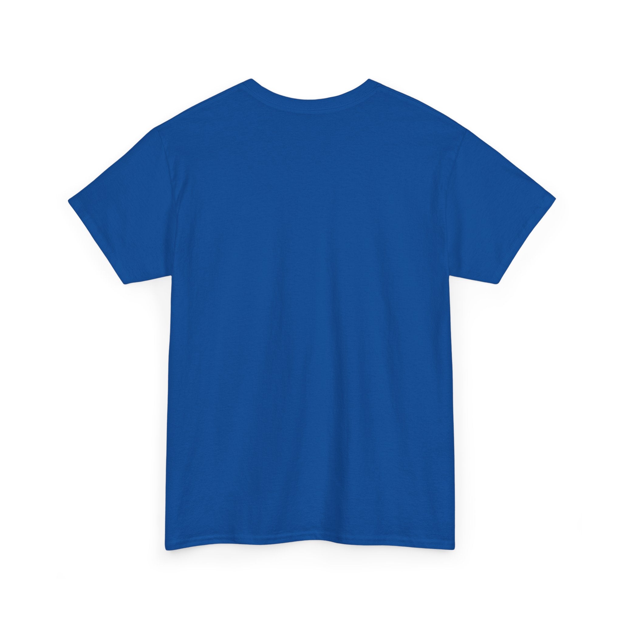 Royal colour option – blank front of the Duang With You TeeteePor unisex cotton tee