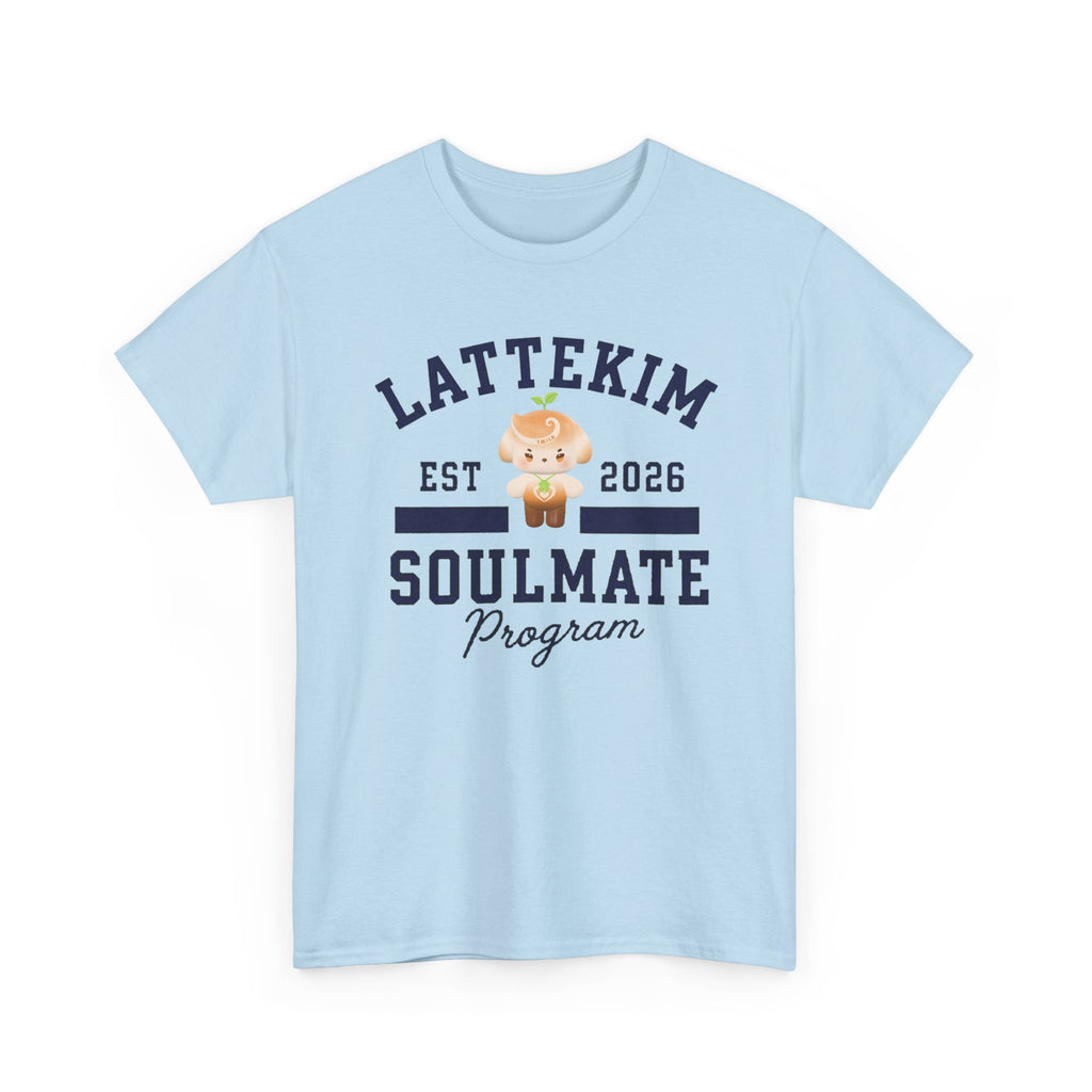 LatteKim Soulmate Program Varsity T-Shirt