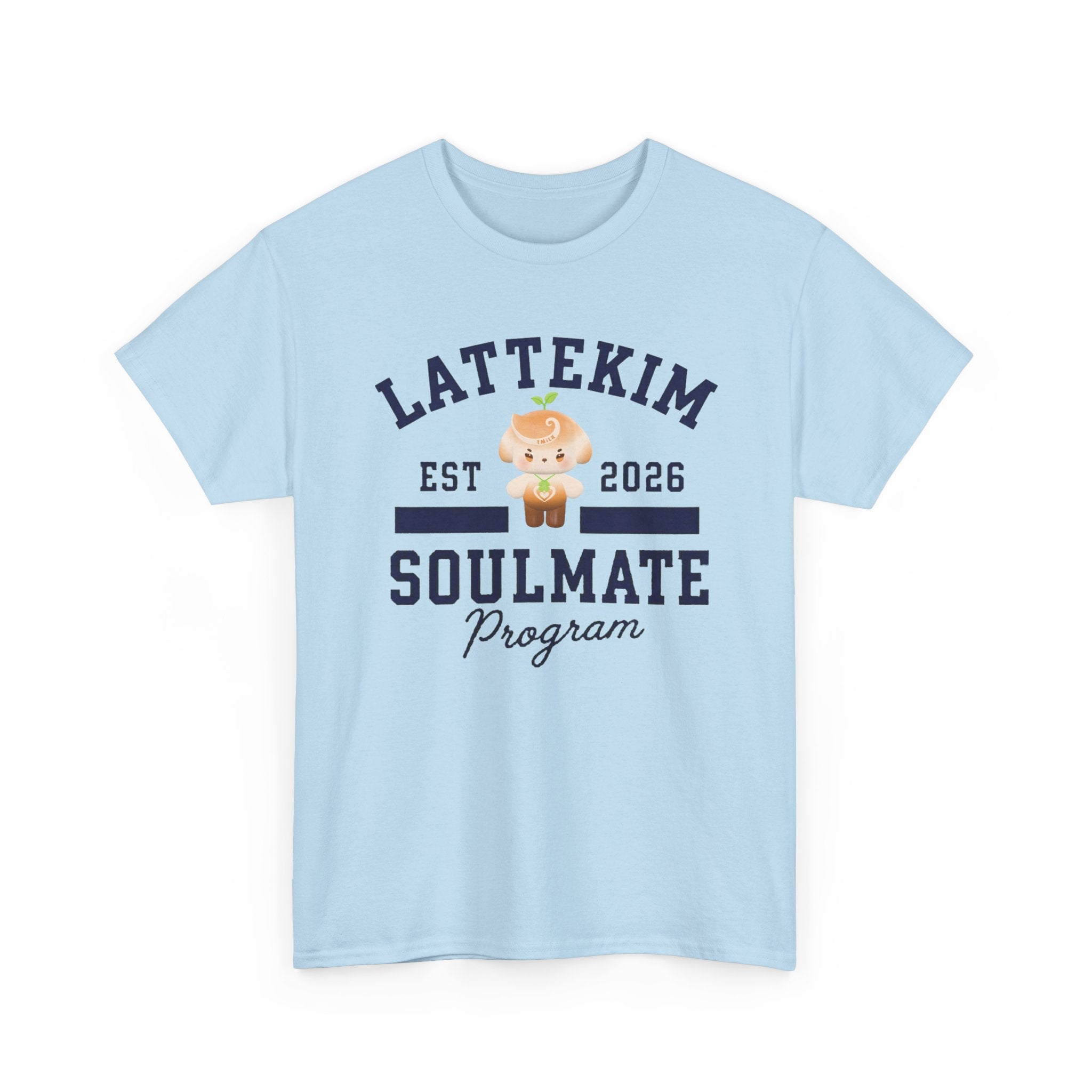 LatteKim Soulmate Program Varsity T-Shirt