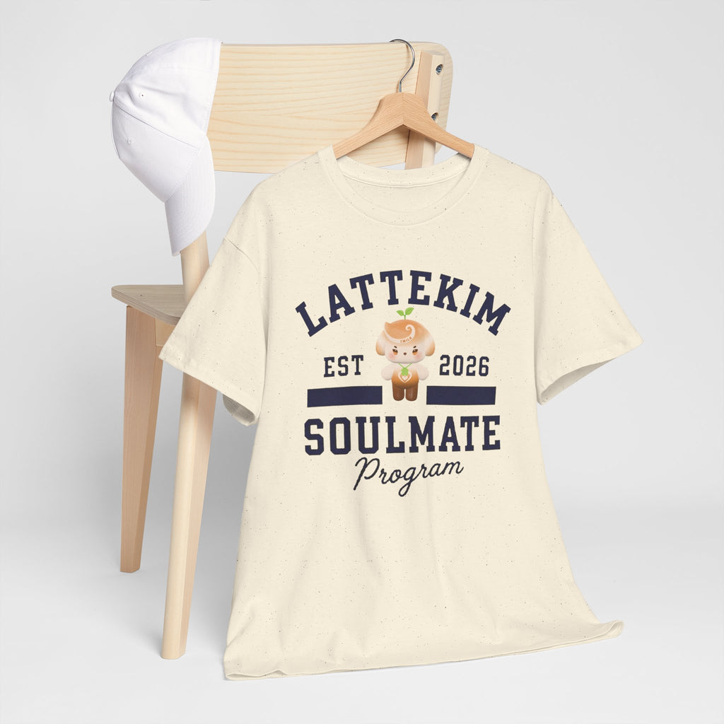 LatteKim Soulmate Program Varsity T-Shirt
