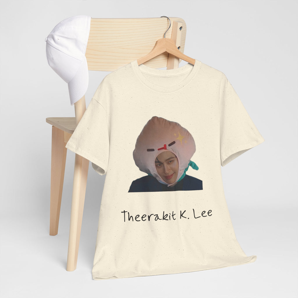 Pond as Thee 'Theerakit K. Lee' t-shirt in cream — PondPhuwin 'Me and Thee' fan merch