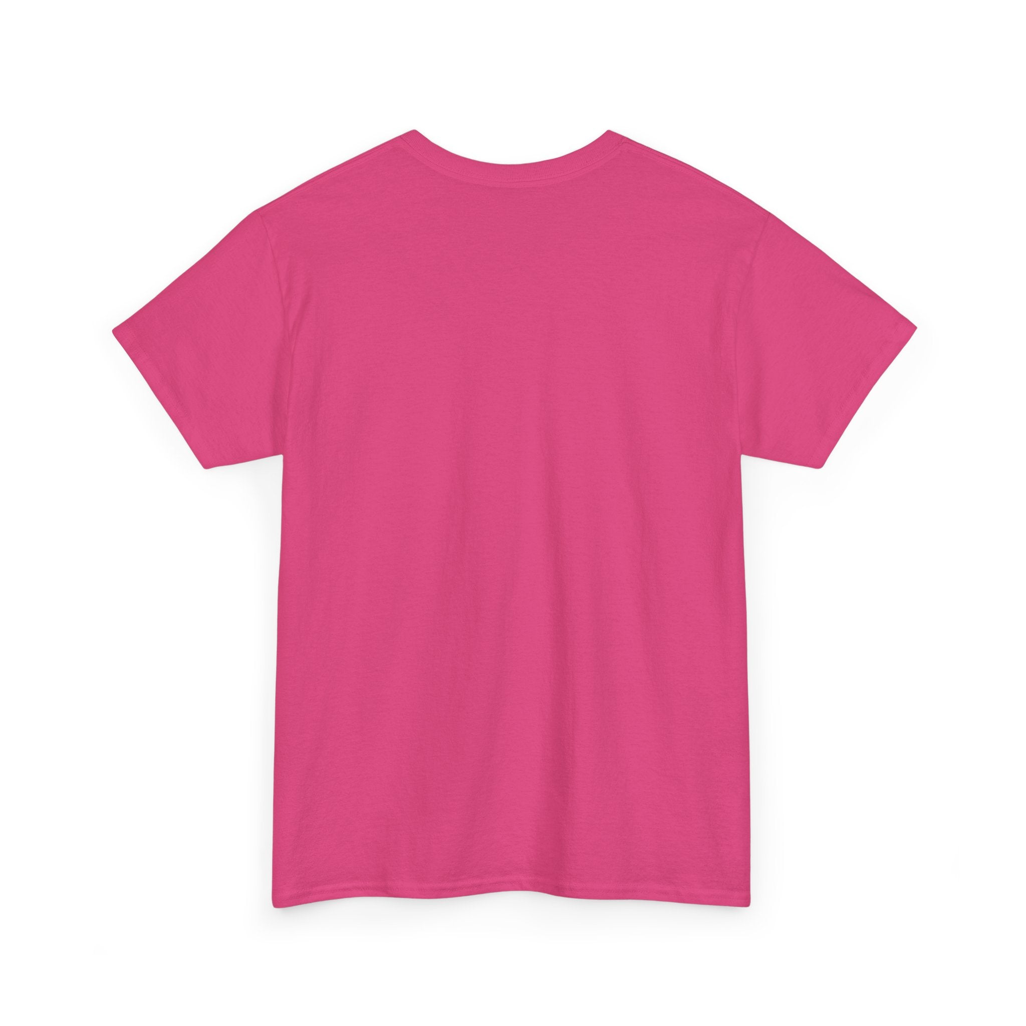 Heliconia pink Love Upon a Time Shooting Stars t-shirt styled flat with chinos and coffee — Thai BL series fan merch