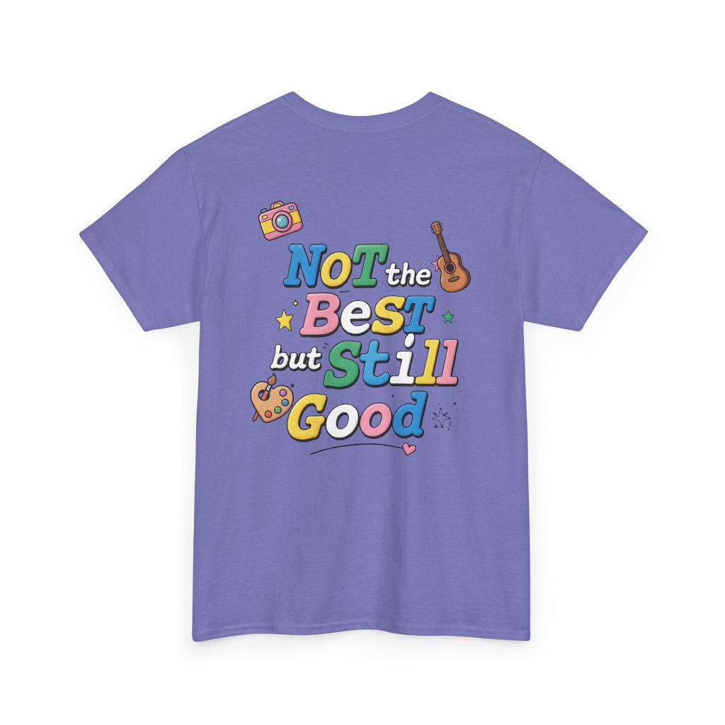 Violet Duang With You t-shirt — Not the Best but Still Good back print, TeeteePor Thai BL fan merch
