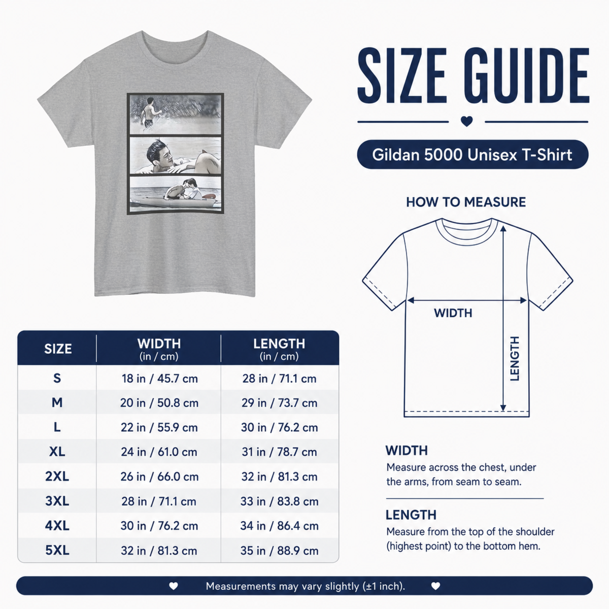 Me and Thee Scene T-Shirt – Thee & Peach (PondPhuwin)